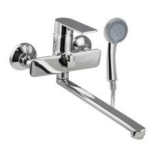 Смеситель для ванны FABIA силумин длинный излив (9686)