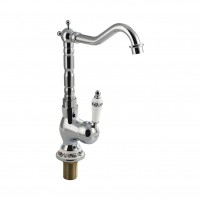 Смеситель для кухни BRIMIX латунь высокий излив (1534)