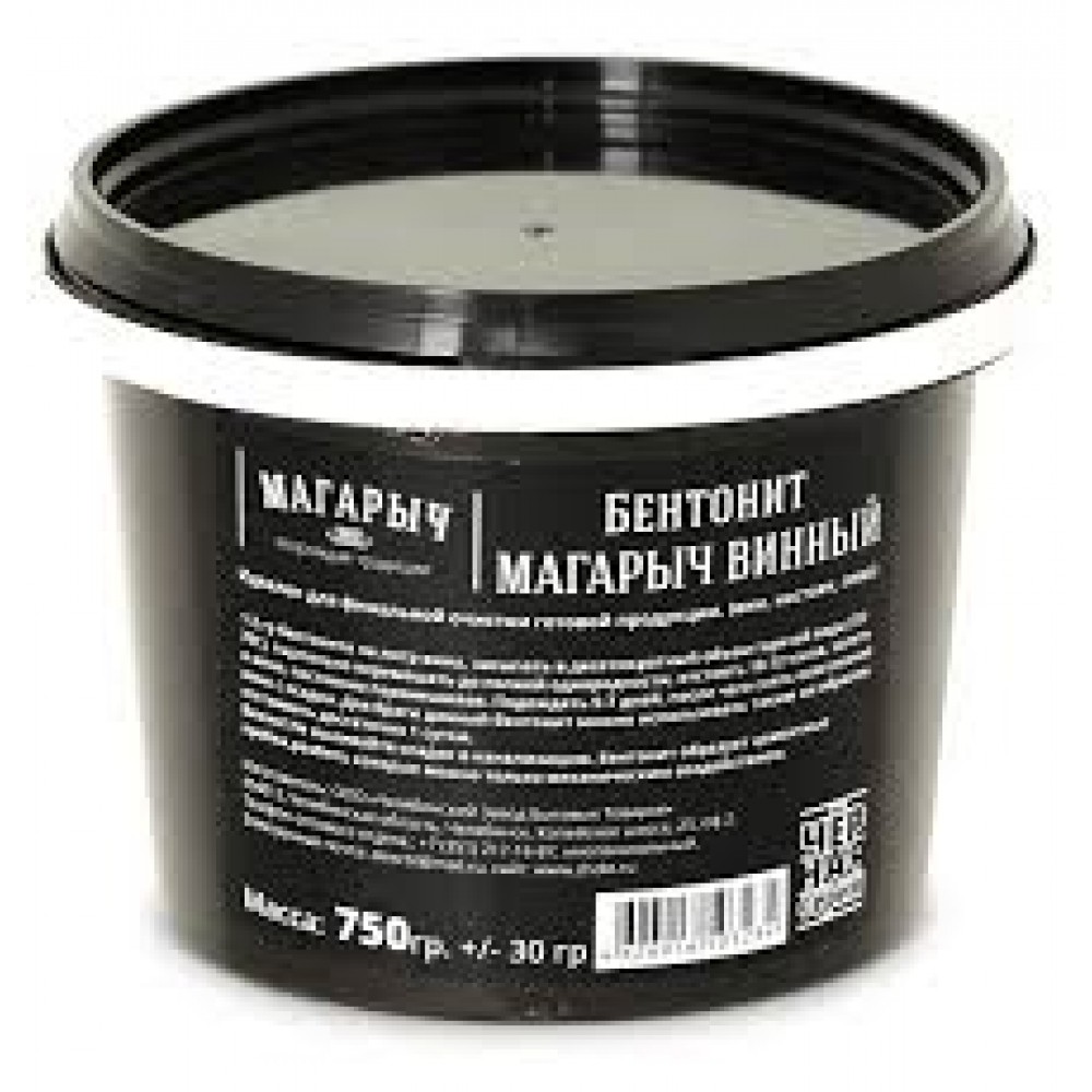 Бентонит МАГАРЫЧ Винный черная серия 750гр