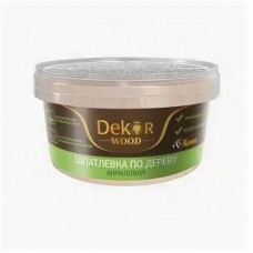 Шпатлевка по дереву DEKOR дуб 0,4кг