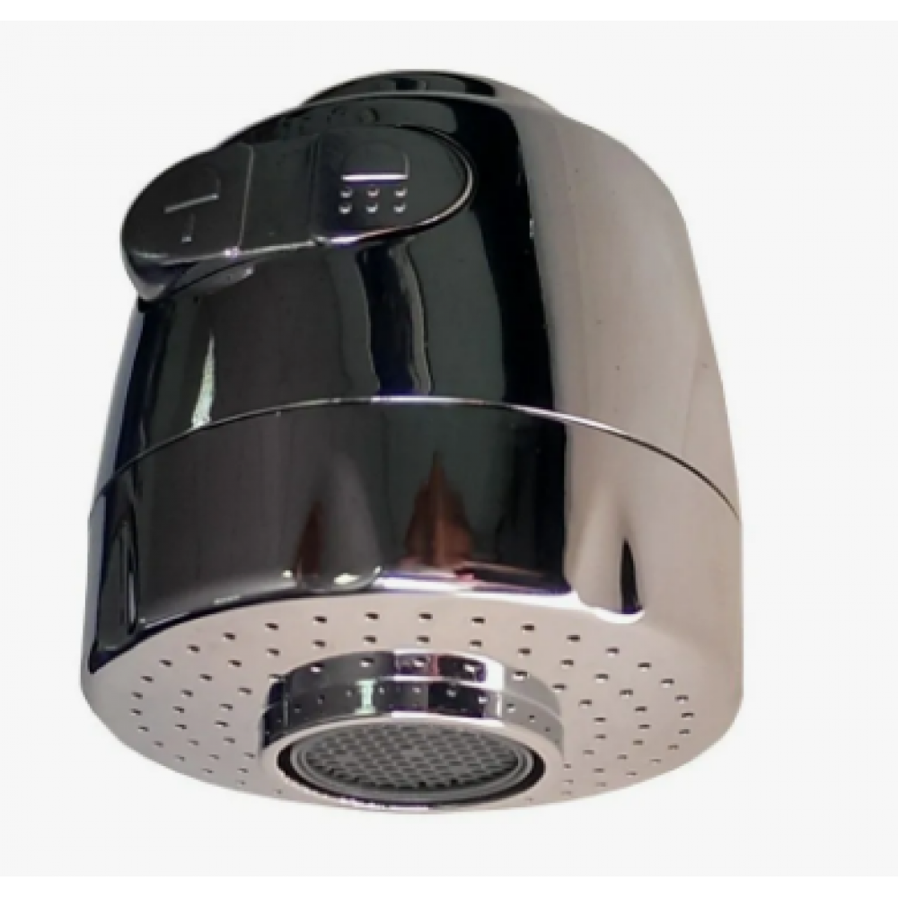 Аэратор пластиковый большой двухрежимный с шарниром 110-К Аэратор пластиковый большой двухрежимный с шарниром 110-К