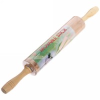 Скалка деревянная 36 см 100563