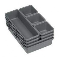 Лотки для хранения Комбо-2 серый 742818