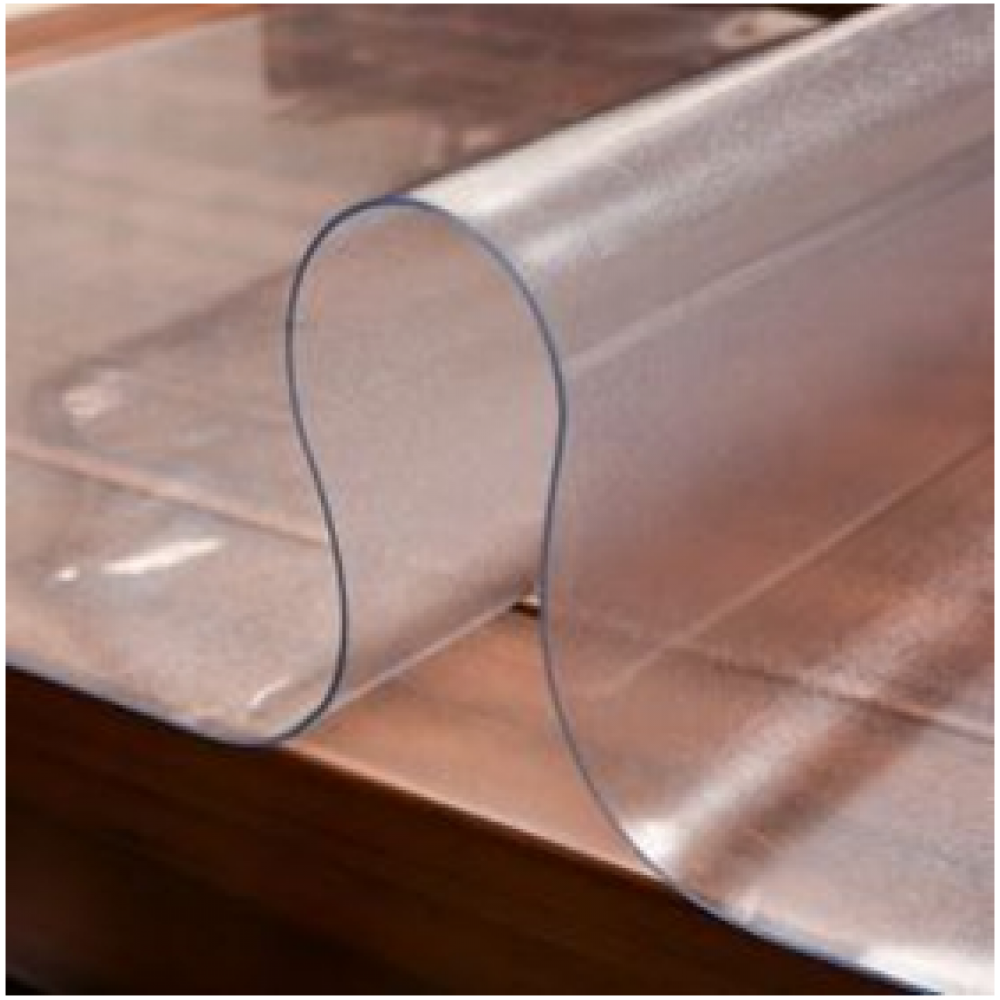 Клеёнка силикон GRACE 1.0x20 0.8мм кристал CR-08-100 (83255)  мин.рез 0,5м мин.ост. 1,5м