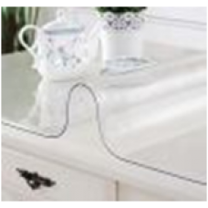 Клеёнка силикон GRACE 1.0x20 0.8мм кристалл CR08-100 мин.рез 0,5м мин.ост. 1,5м Клеёнка силикон GRACE 1.0x20 0.8мм кристалл CR08-100 мин.рез 0,5м мин.ост. 1,5м