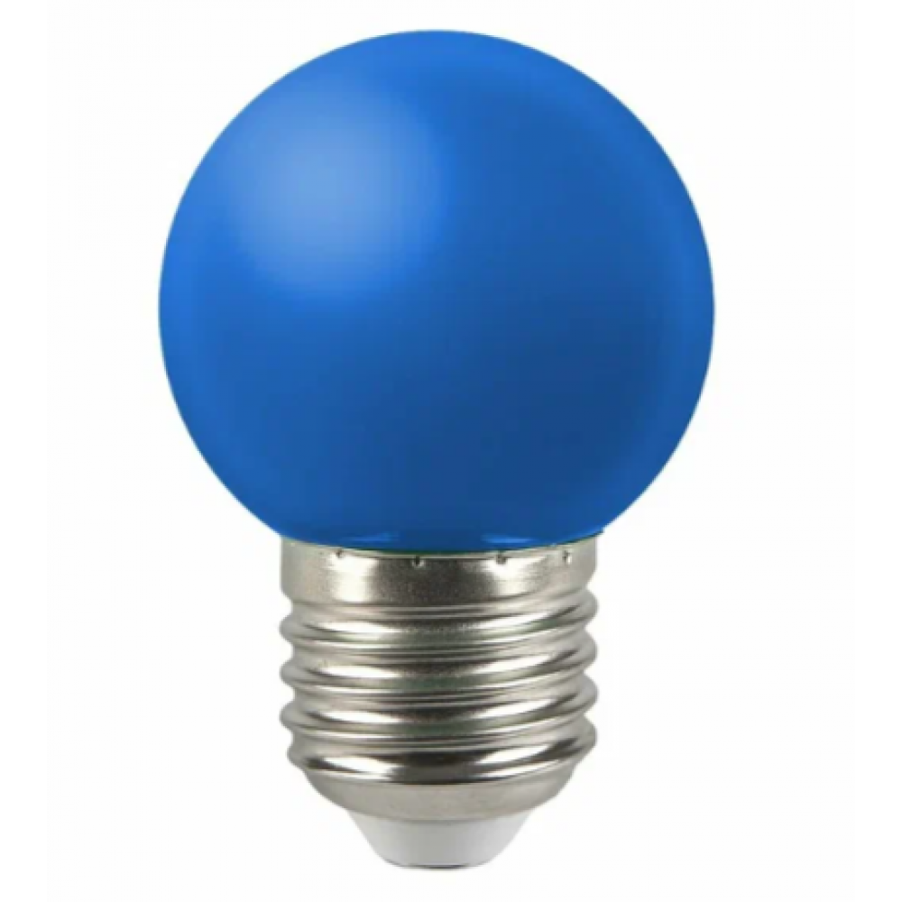 Лампа светодиодная LED  5 Вт, 220В, Е27, синяя 661495