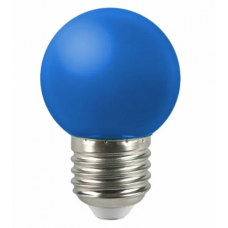 Лампа светодиодная LED  5 Вт, 220В, Е27, синяя 661495
