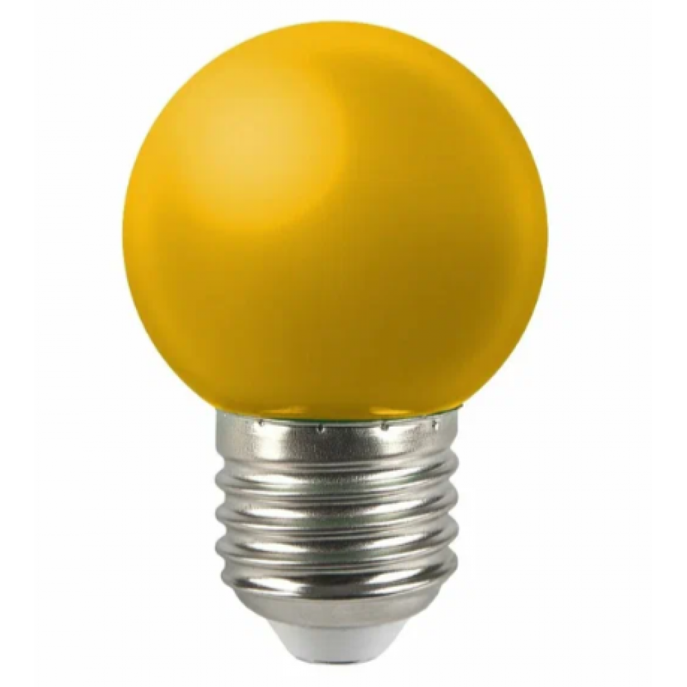 Лампа светодиодная LED 5 Вт, 220В, Е27, желтая 661496 Лампа светодиодная LED 5 Вт, 220В, Е27, желтая 661496