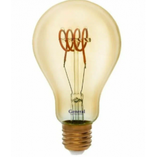 Лампа светодиодная LED  6 Вт, 220В, E27, 1800К, филамент, 661014