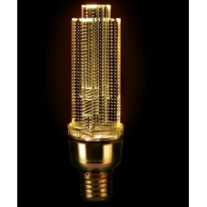 Лампа светодиодная LED  6 Вт, 220В, E27, 6500К, кристалл, 661020