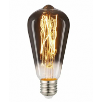 Лампа светодиодная LED  6 Вт, 220В, E27, 1800К, филамент, 661522