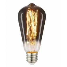 Лампа светодиодная LED  6 Вт, 220В, E27, 1800К, филамент, 661522