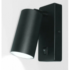 Светильник настенный GWL-GU10-M-IP20 Черный Башня 661810