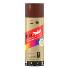 Краска Спрей Шоколадно-коричневый Sila Home Max Paint, 520 мл 