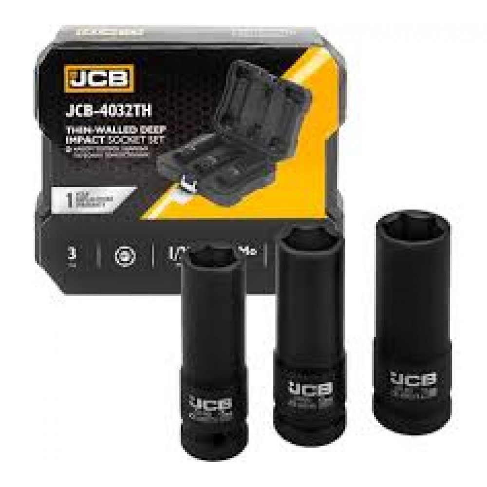 Набор насадок ударных тонкостенных JCB-4032TH 60979 Набор насадок ударных тонкостенных JCB-4032TH 60979