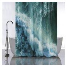 Шторка для ванной ВОЛНА фотопечать (01-117)