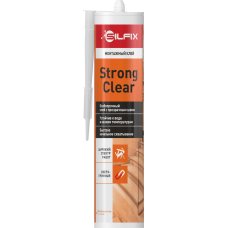 Клей монтажный универсальный прозрачный 290 мл Silfix Strong Clear