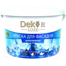 Водоэмаль фасадная ВД-АК-111 Dekor  3кг (4шт/уп)