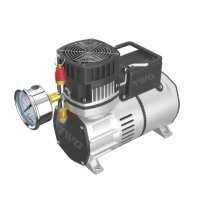Компрессор аэрационный 4,0 бар, 6,0 л/мин, 150 Вт TWG AERO-4-6