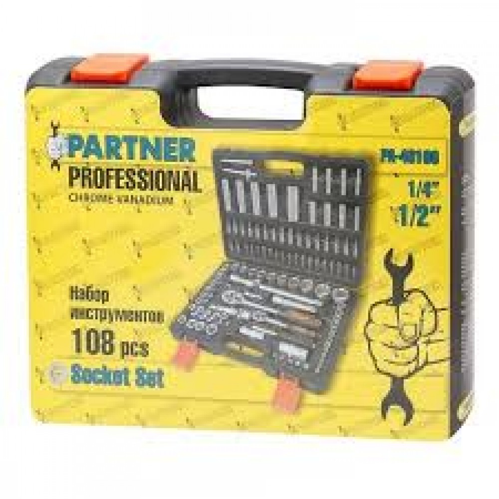 Набор инструментов - 108 предметов 1/4",1/2" 41082-5-PA 771