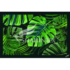 Коврик влаговпит. 50х 80см Монстера SHAHINTEX DIGITAL PRINT 