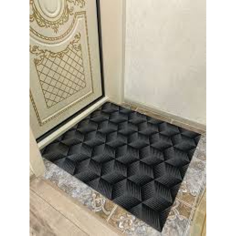 Коврик влаговпит. 50х 100см ФОКУС серый SHAHINTEX