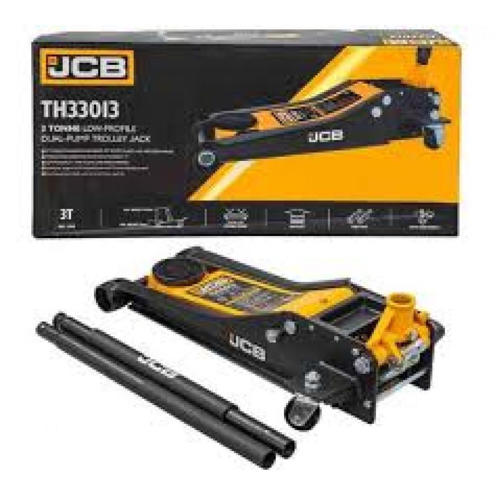 Домкрат подкатной 3,0т JCB-TH33013 56953 Домкрат подкатной 3,0т JCB-TH33013 56953