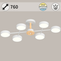 Светильник потолочный 03335-0.3-06 WH+WOOD