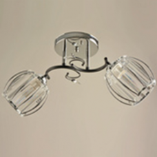 Светильник потолочный 04631-0.3-02 CR+BK