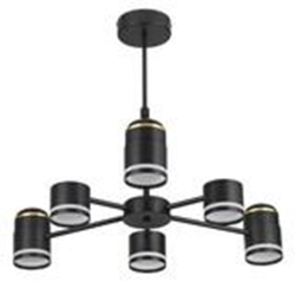 Светильник потолочный 8234/6C GX53 6*10W + LED-проектор 3*5W 2700К