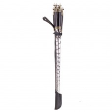 Набор шампуров 6 шт. 3*13*50 "Лесная фауна" Бронза в колчане