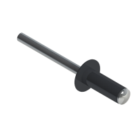 Заклепка д/глухих отв.ал./сталь  4,0*10 50шт. RAL 7024