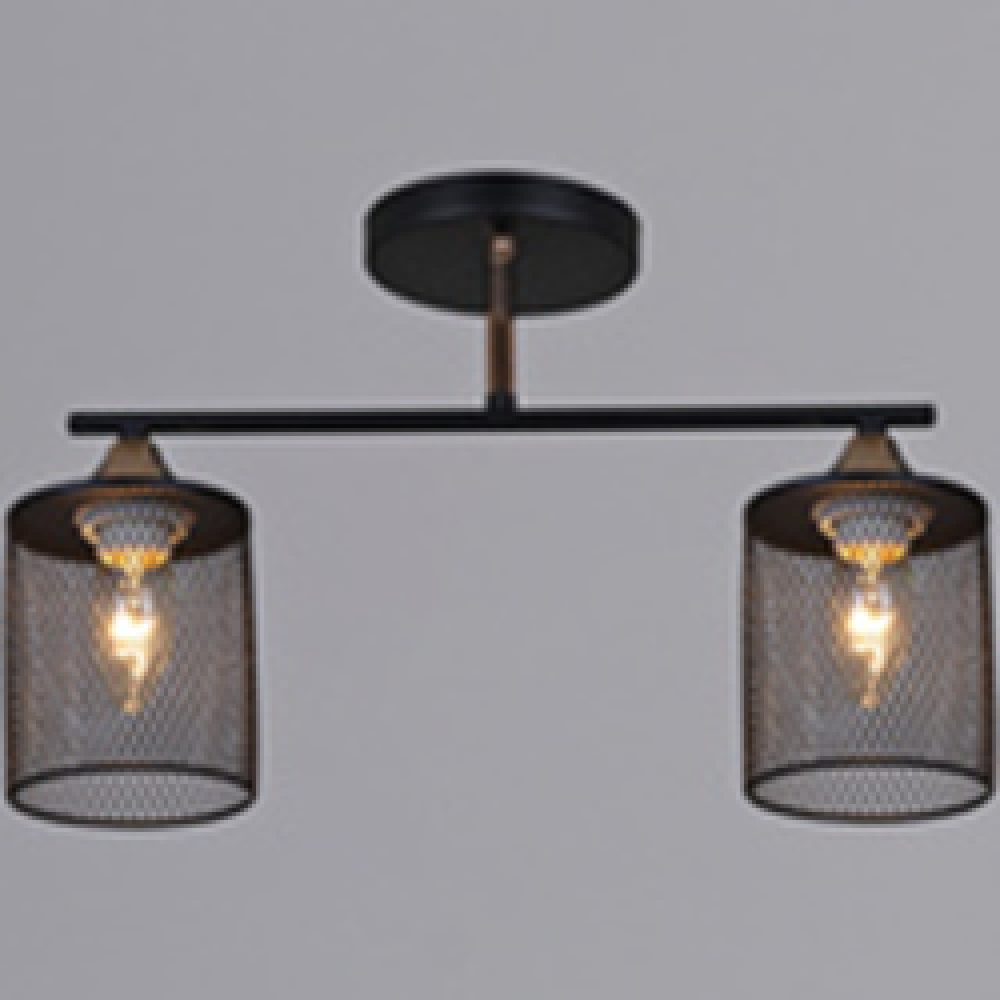 Светильник потолочный 91360-0.3-02 BK+FG