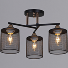 Светильник потолочный 91360-0.3-03 BK+FG