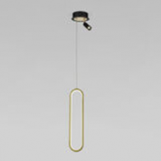 Светильник подвесной 90269/1 черный/золото