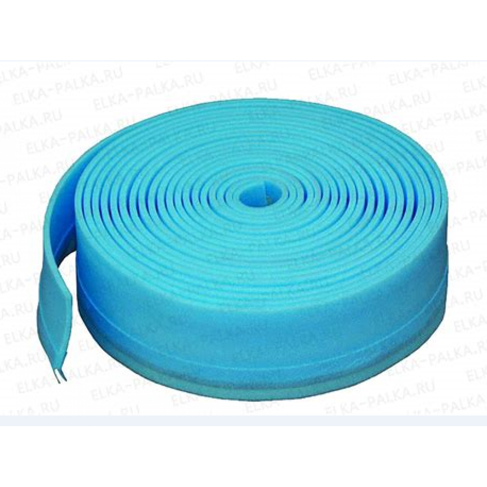 Лента демпферная 100х 8 мм д/тёпл.пола 1бух=25м синяя VF.8.100.25