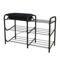 Этажерка с ящиком черный ЭТП1