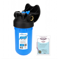 Корпус фильтра натрубного синий 10" (1") типа ВВ АБФ-ПРО-10ББ