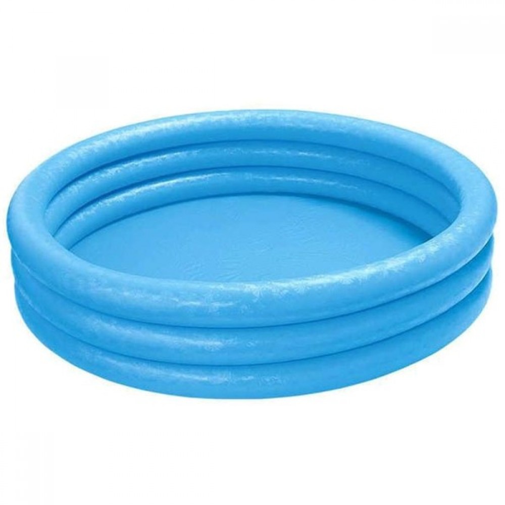 Бассейн надувной круглый Cristal Blue Intex 114*25 см  810-236 (59416NP) АКЦИЯ