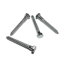 Шуруп по древесине шестигранная головка 10х160 (уп. 4 штуки)