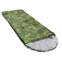 Мешок спальный 2-х слойный с капюшоном,увеличенный,с сеткой 250*100 см 804-175