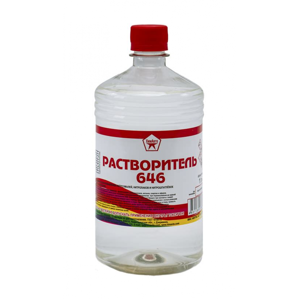 Растворитель 646 Россия  5,0л (ХА БП-2318)