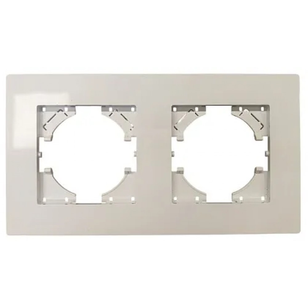 Рамка 2-я белая горизонтальная P50-2W AWS Рамка 2-я белая горизонтальная P50-2W AWS