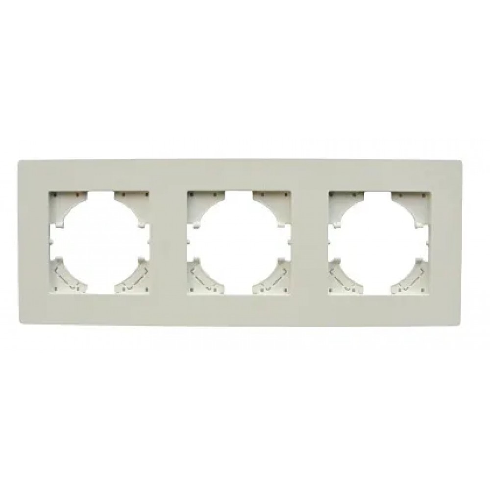 Рамка 3-я белая горизонтальная P50-3W AWS Рамка 3-я белая горизонтальная P50-3W AWS