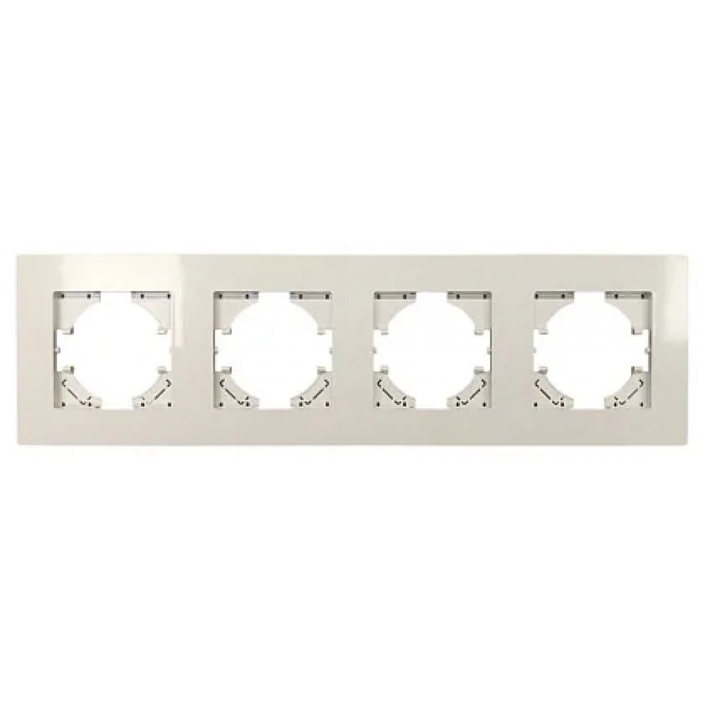 Рамка 4-я белая горизонтальная P50-4W AWS Рамка 4-я белая горизонтальная P50-4W AWS