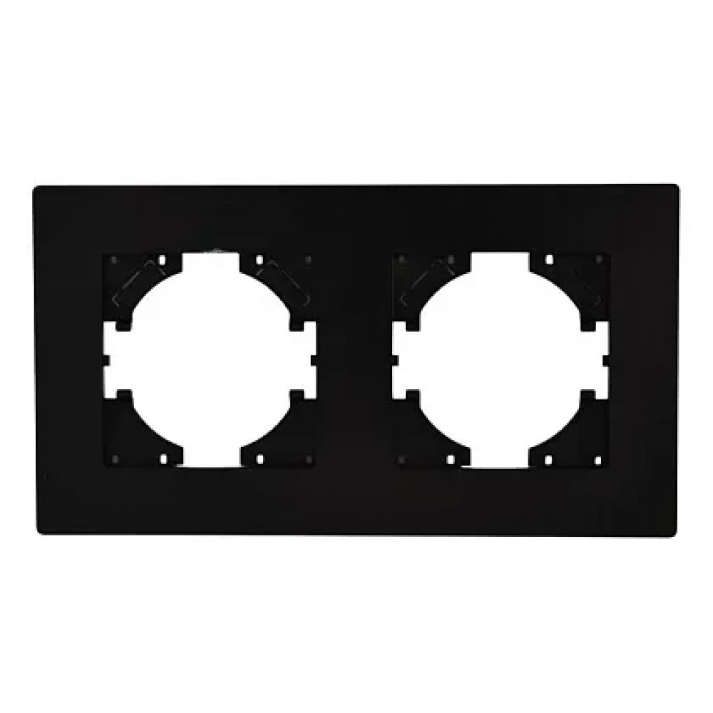 Рамка 2-я чёрная горизонтальная P50-2B AWS Рамка 2-я чёрная горизонтальная P50-2B AWS