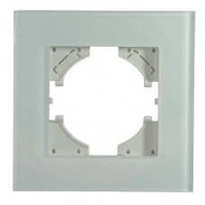 Рамка 1-я белая (стекло) G50-1W AWS