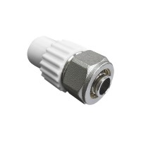 ППР Ниппель комбинированный 20х16 для PERT белый (200/50) 10142016