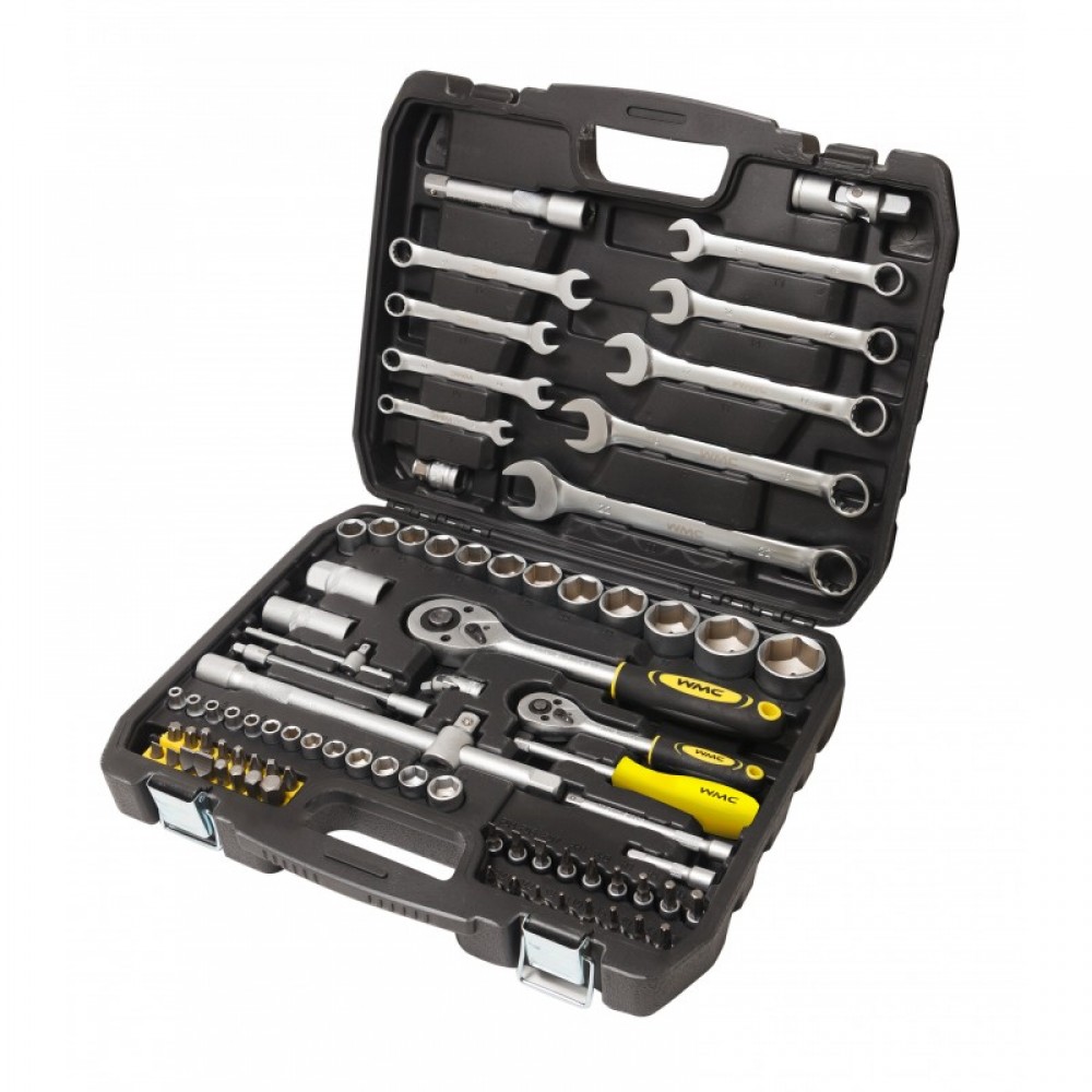 Набор инструментов -  82 предметов 1/4",1/2" TOOL SET 4821-5 59163
