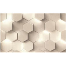 Обои виниловые на флиз.основе 1,06*10,05 Гексагон 70669-22